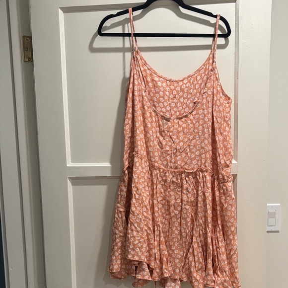 Wild Fable Orange Floral Mini Dress - Picture 3 of 4